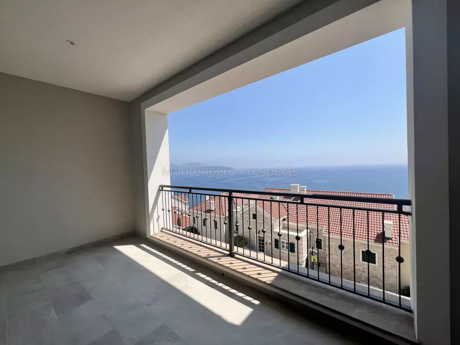 Brand new one bedroom apartment with stunning sea views in marina village lustica bay 13735 17