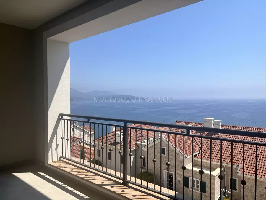 Brand new one bedroom apartment with stunning sea views in marina village lustica bay 13735 21