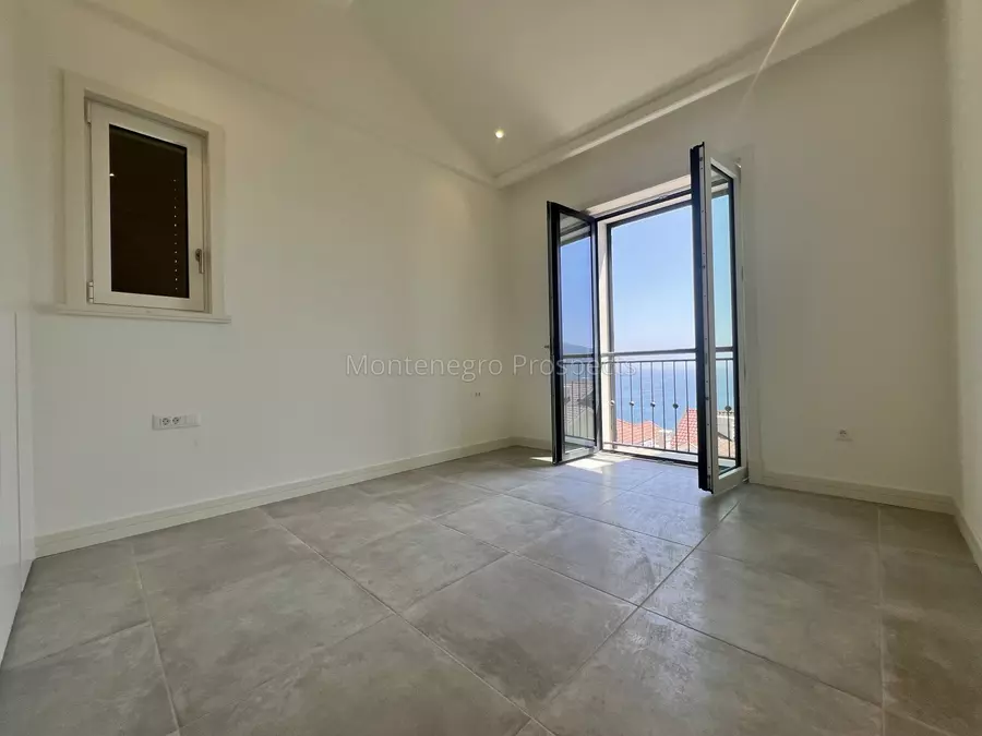 Brand new one bedroom apartment with stunning sea views in marina village lustica bay 13735 25